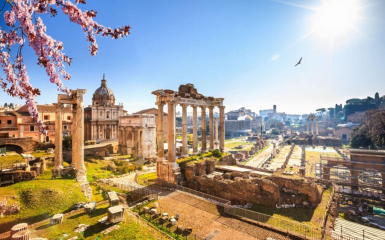 Rome in the spring