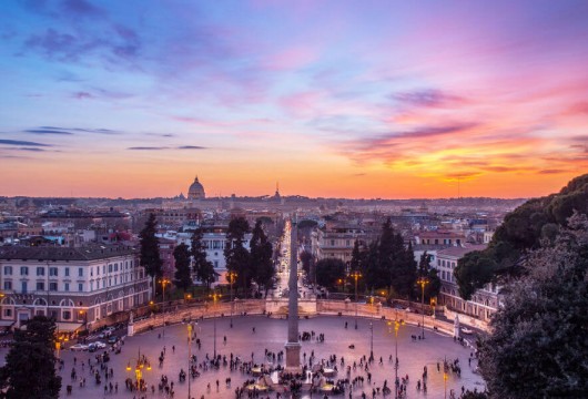 5 Best places to see sunset in Rome