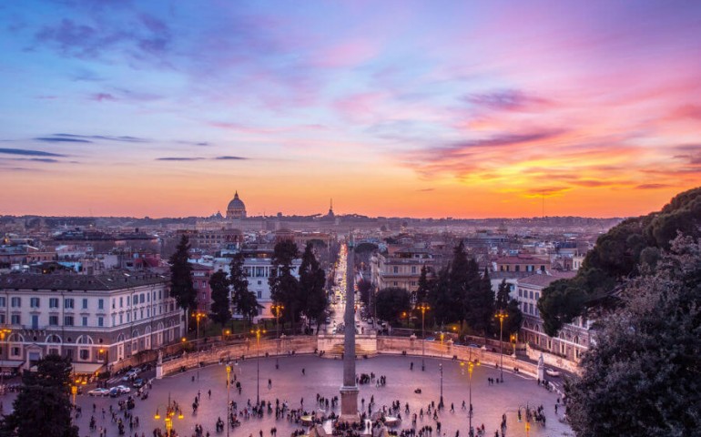 5 Best places to see sunset in Rome